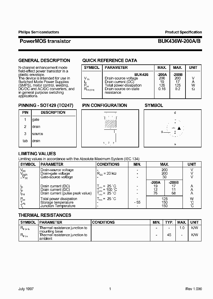 BUK436-200A_246056.PDF Datasheet