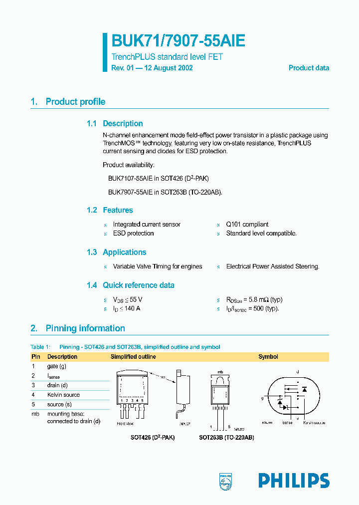 BUK7907-55AIE_304573.PDF Datasheet