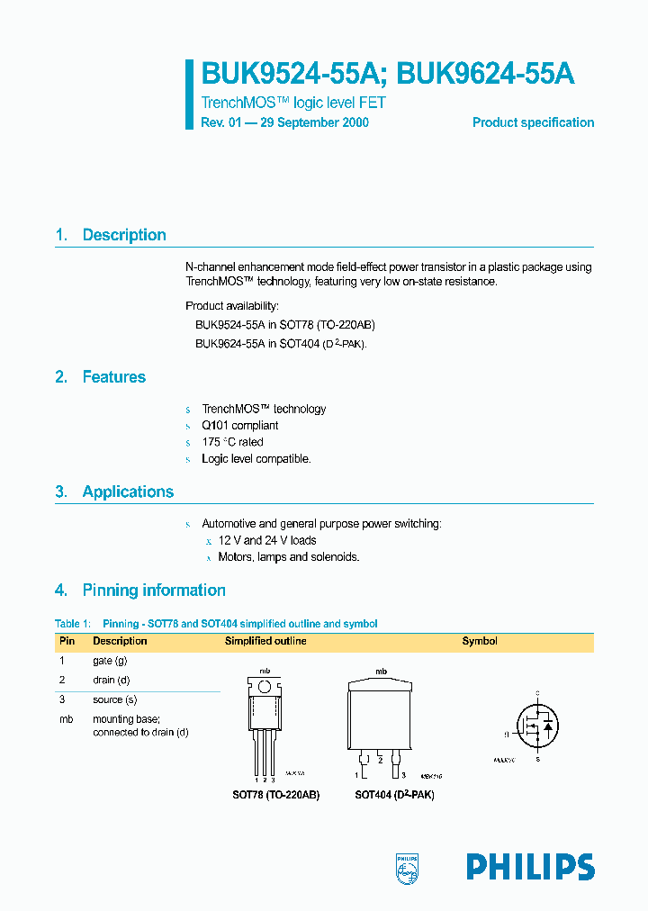 BUK9624-55A_291217.PDF Datasheet