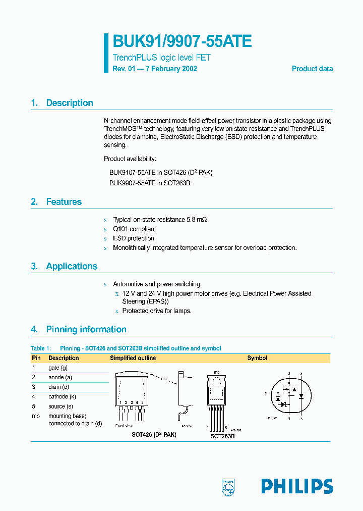 BUK9907-55ATE_249638.PDF Datasheet