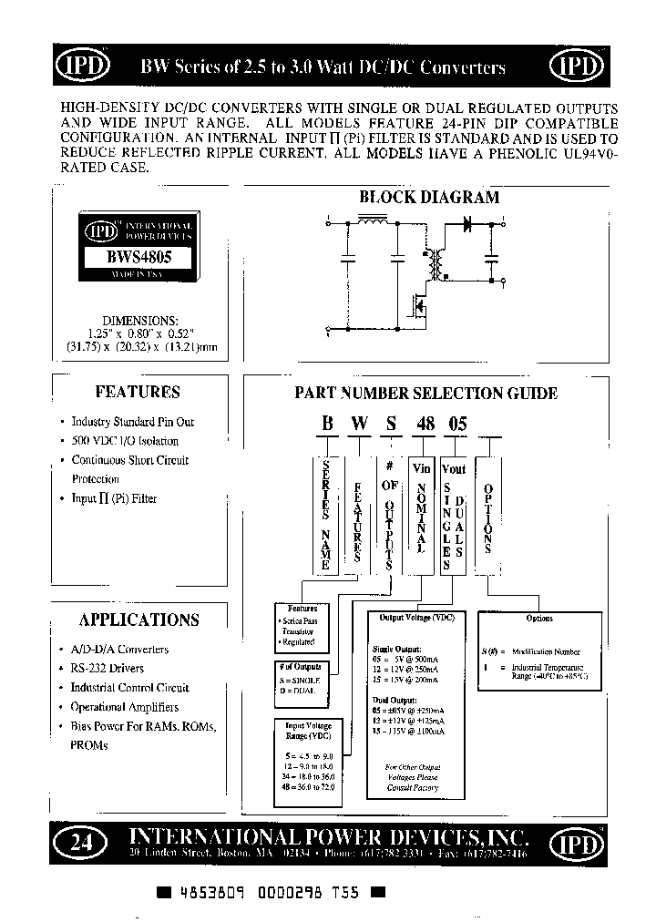 BWD2415_249805.PDF Datasheet