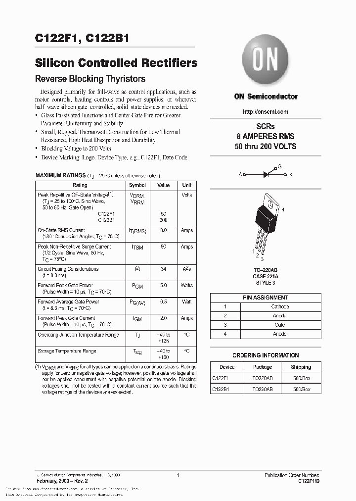 C122F1_274825.PDF Datasheet