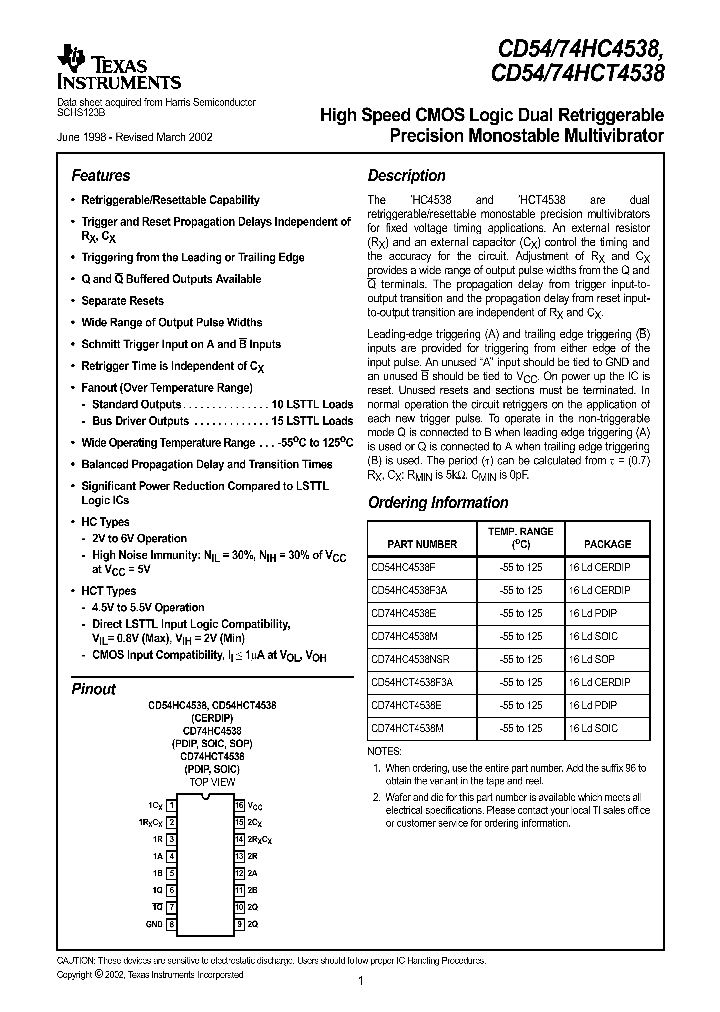 CD74HCT4538M_201790.PDF Datasheet