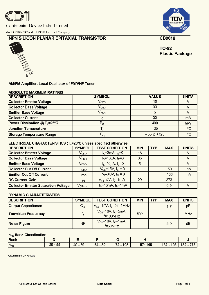 CD9018_304669.PDF Datasheet