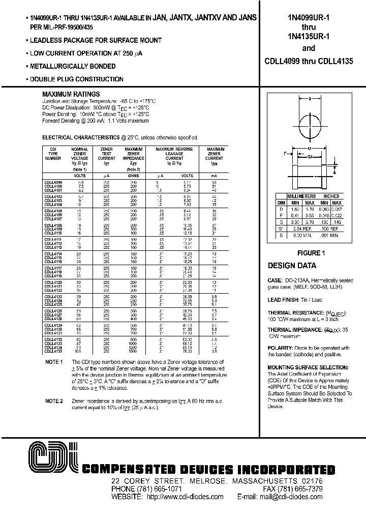CDLL4107_301973.PDF Datasheet