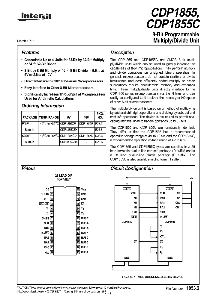 CDP1855_88450.PDF Datasheet