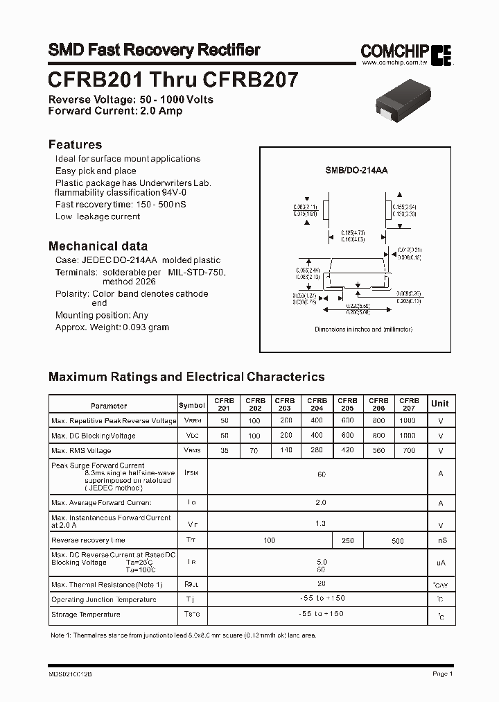 CFRB201_304268.PDF Datasheet
