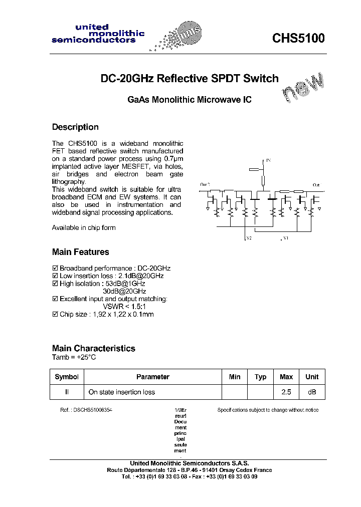 CHS5100_268174.PDF Datasheet