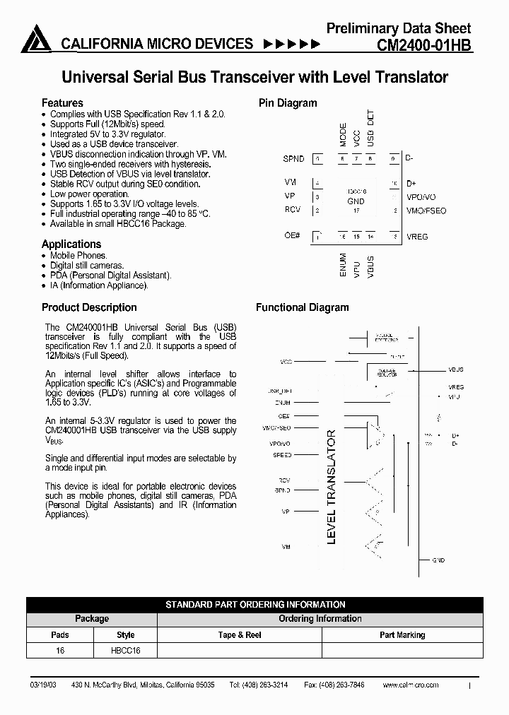 CM2400_277919.PDF Datasheet