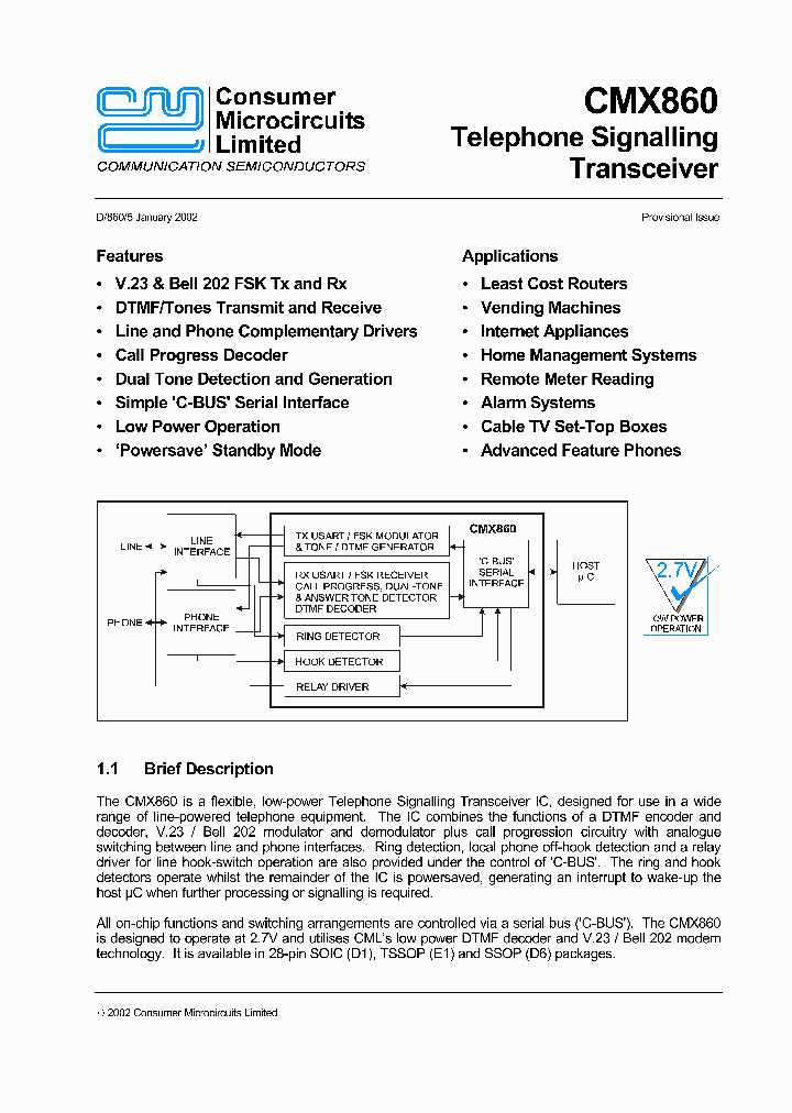 CMX860E1NBSP_295932.PDF Datasheet