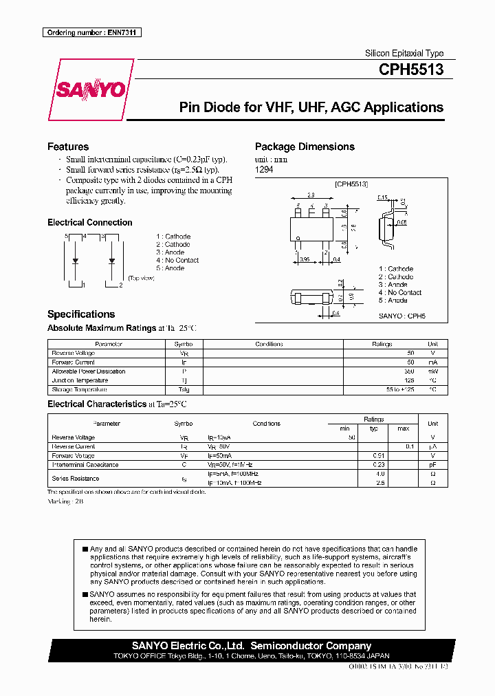 CPH5513_295795.PDF Datasheet