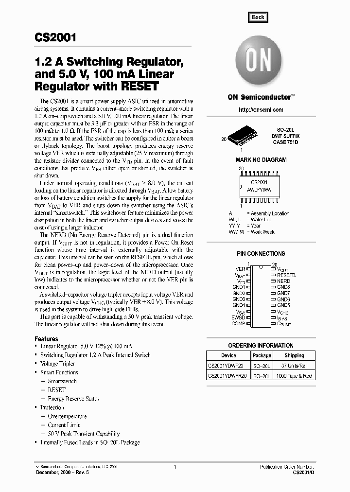 CS2001_282819.PDF Datasheet