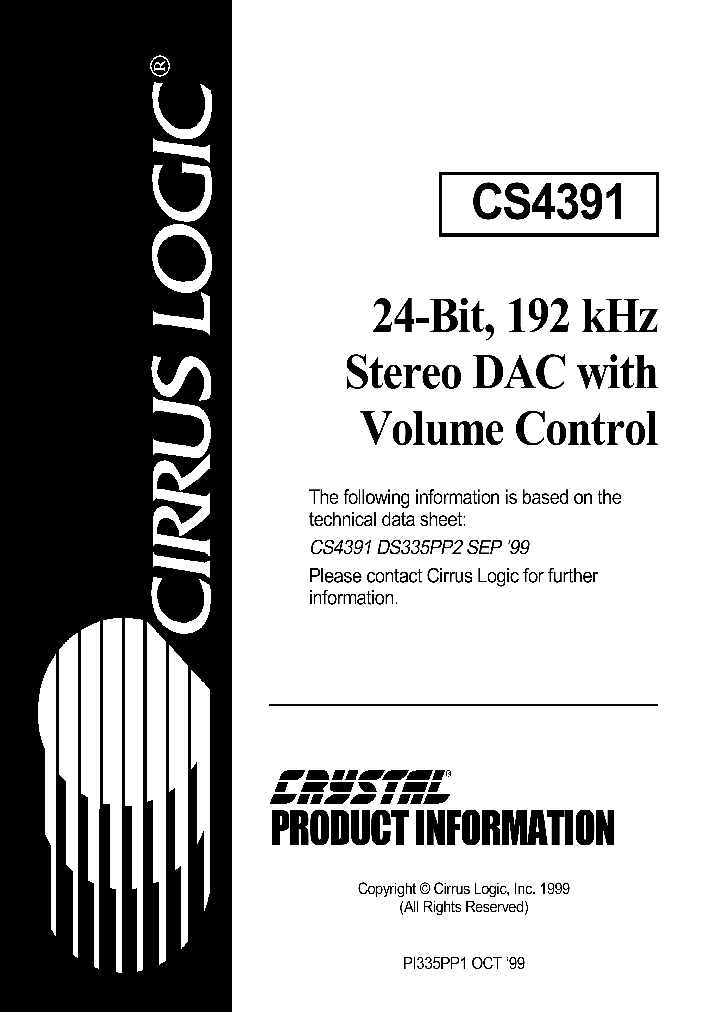 CS4391_268959.PDF Datasheet