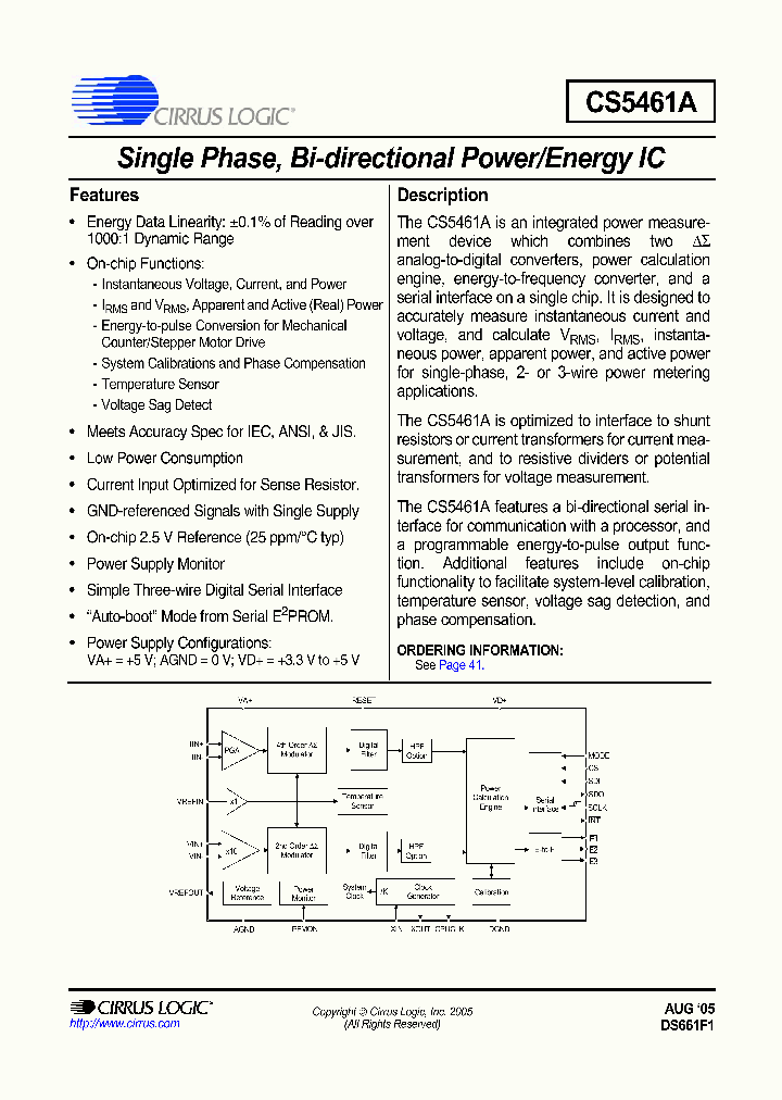 CS5461A-ISZ_273386.PDF Datasheet