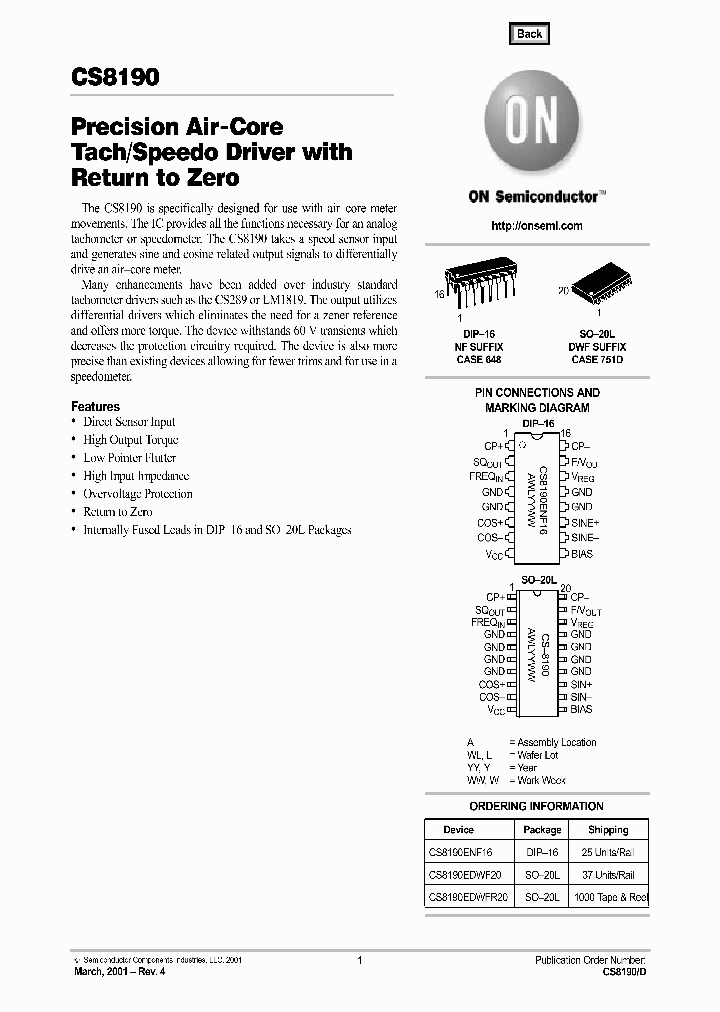 CS8190_293398.PDF Datasheet