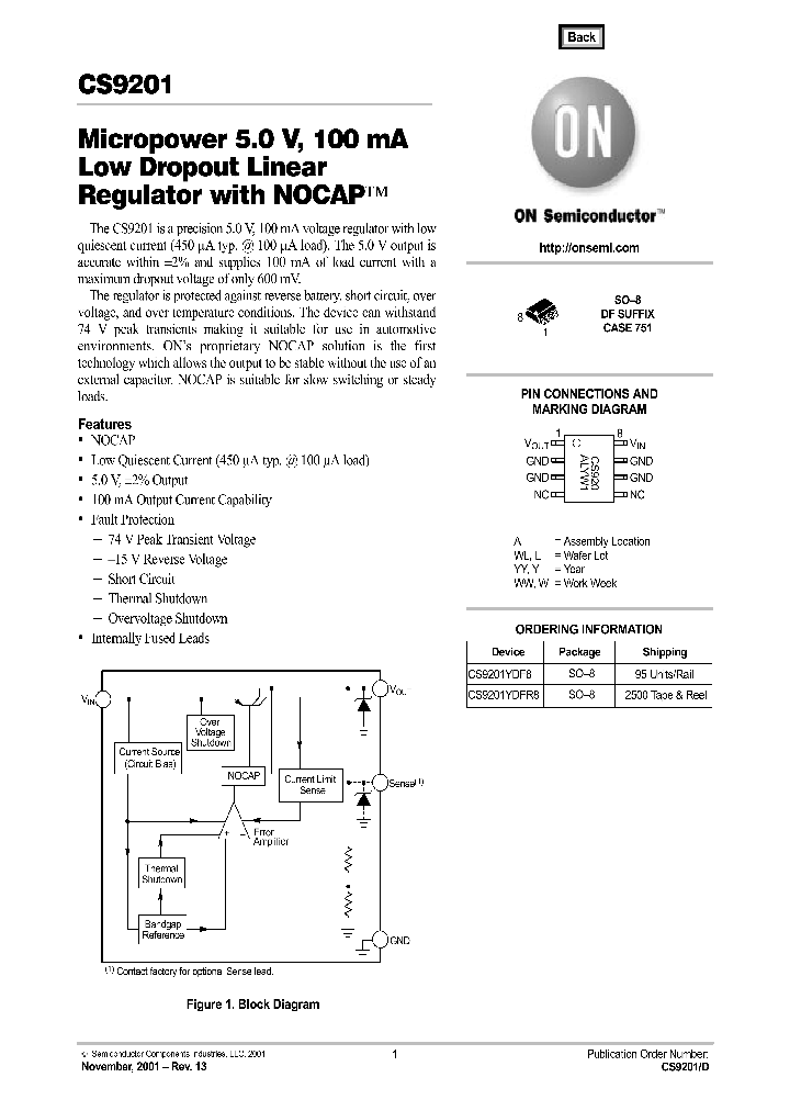 CS9201_260582.PDF Datasheet