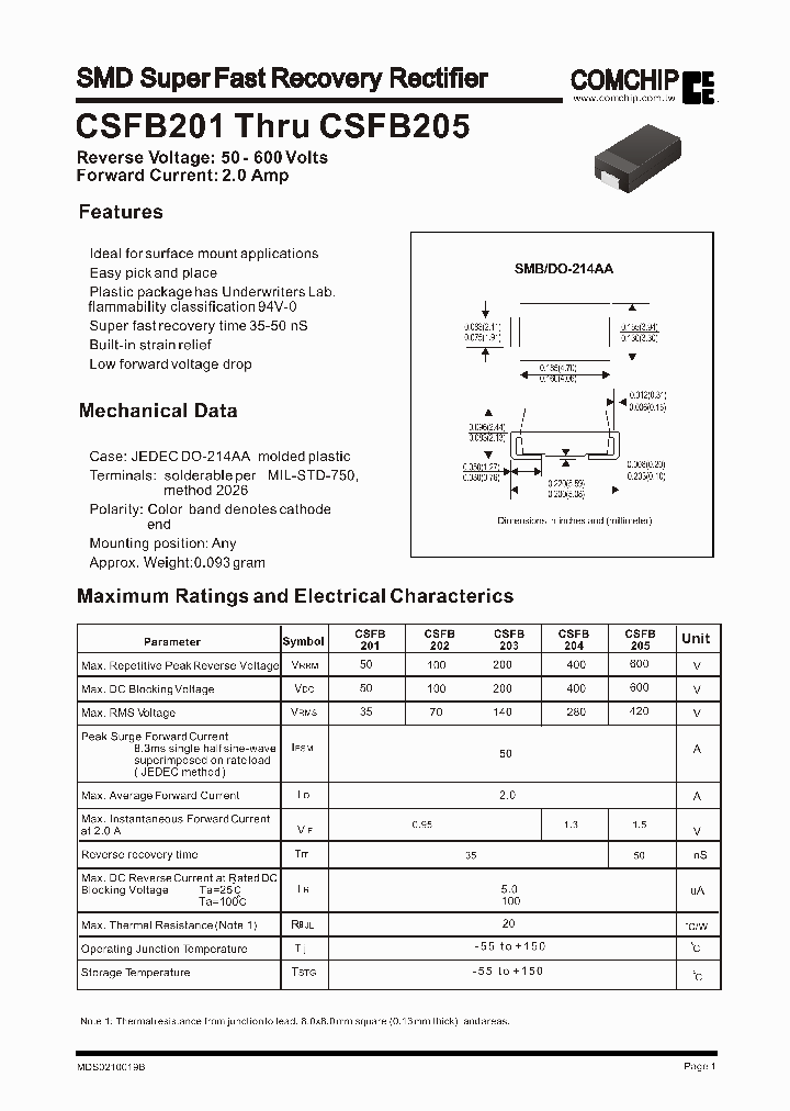 CSFB201_304254.PDF Datasheet