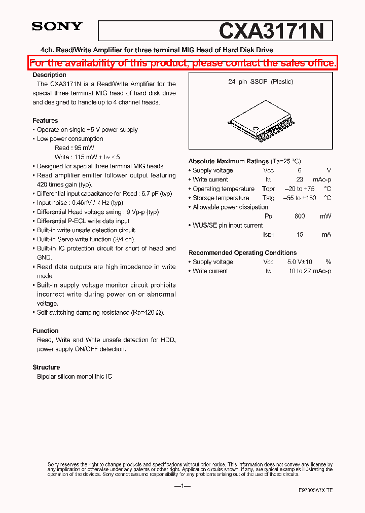 CXA3171N_244431.PDF Datasheet