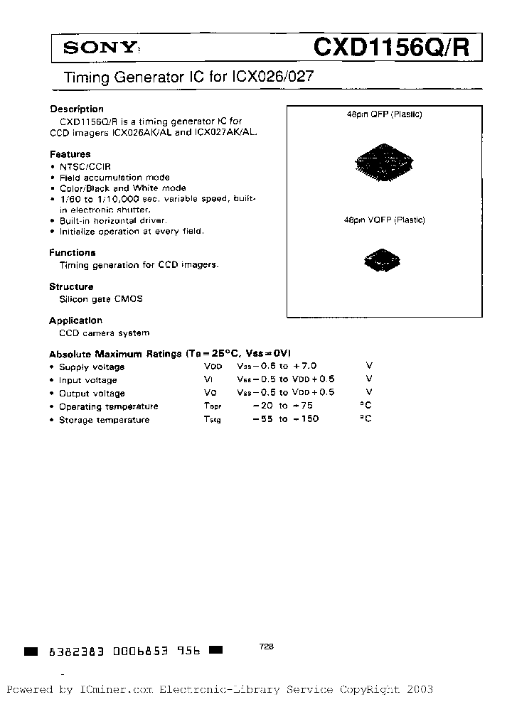 CXD1156QR_201251.PDF Datasheet