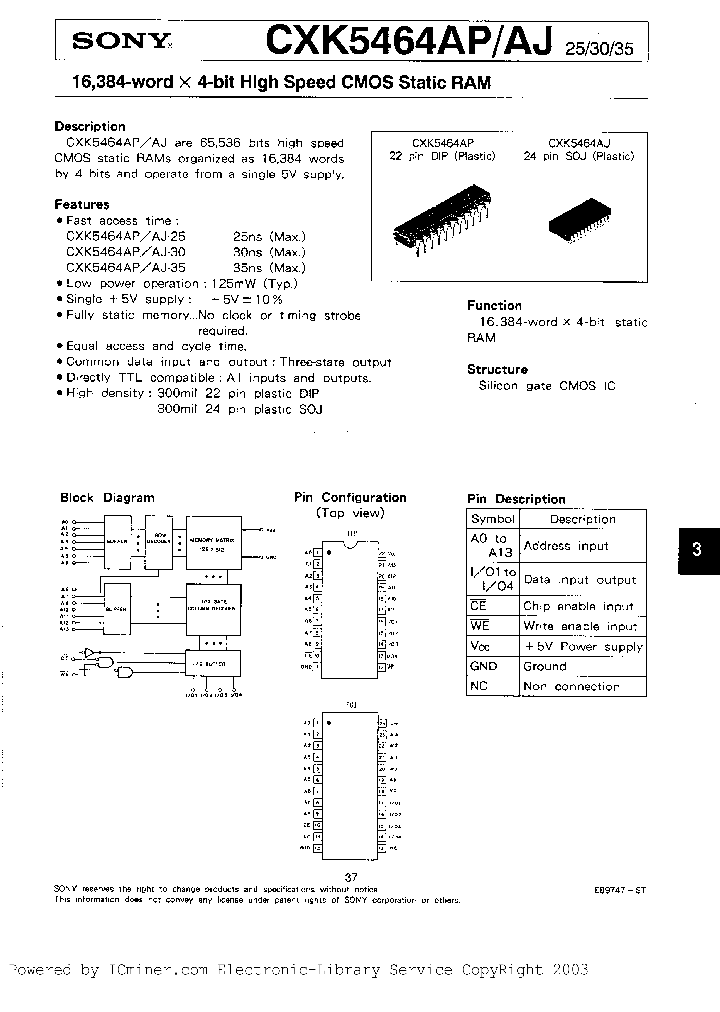 CXK5464AJ-25_221251.PDF Datasheet