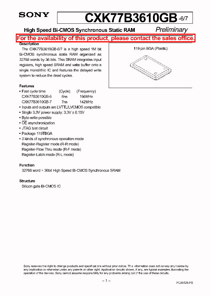 CXK77B3610GB-_107573.PDF Datasheet