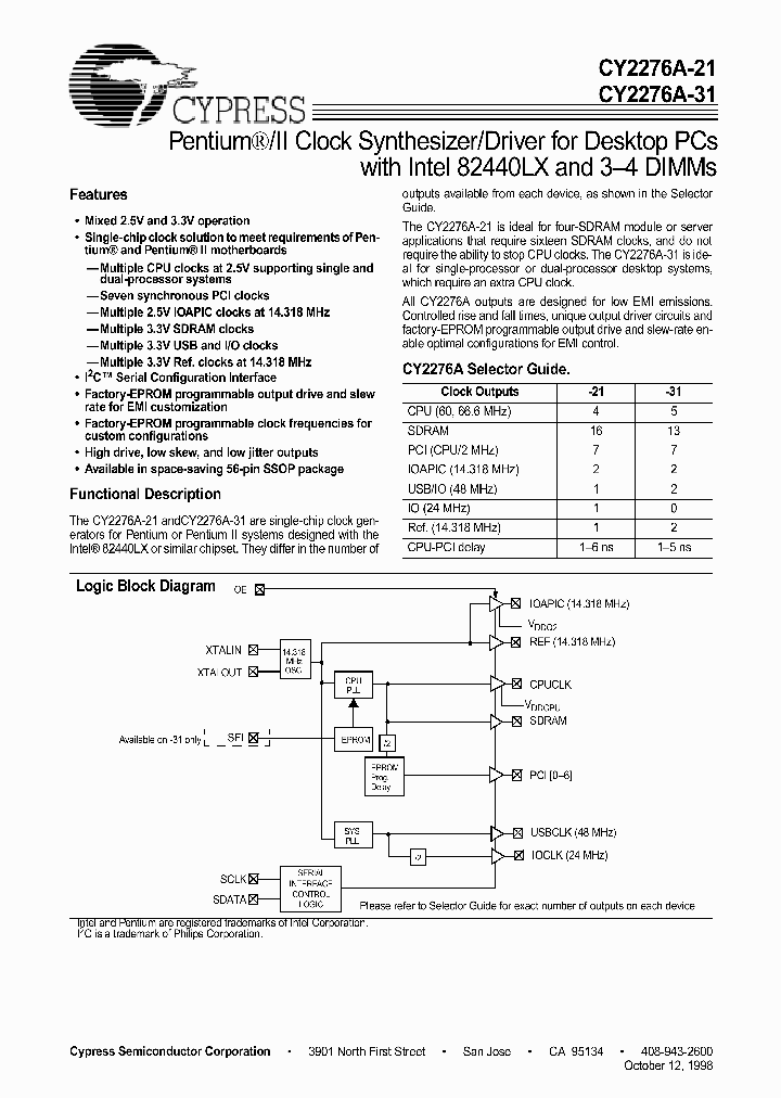 CY2276A-31_235373.PDF Datasheet