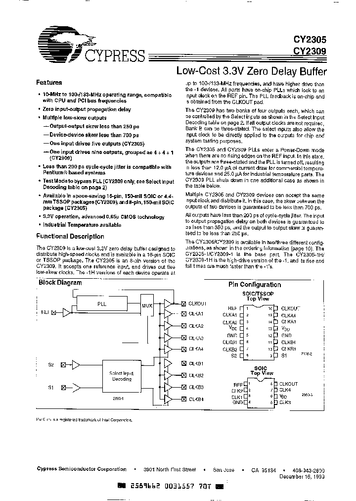CY2305SC_278104.PDF Datasheet