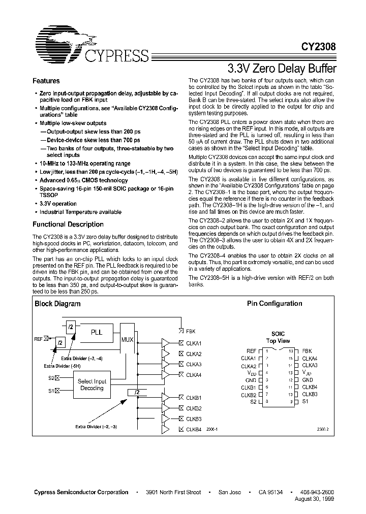 CY2308_293806.PDF Datasheet
