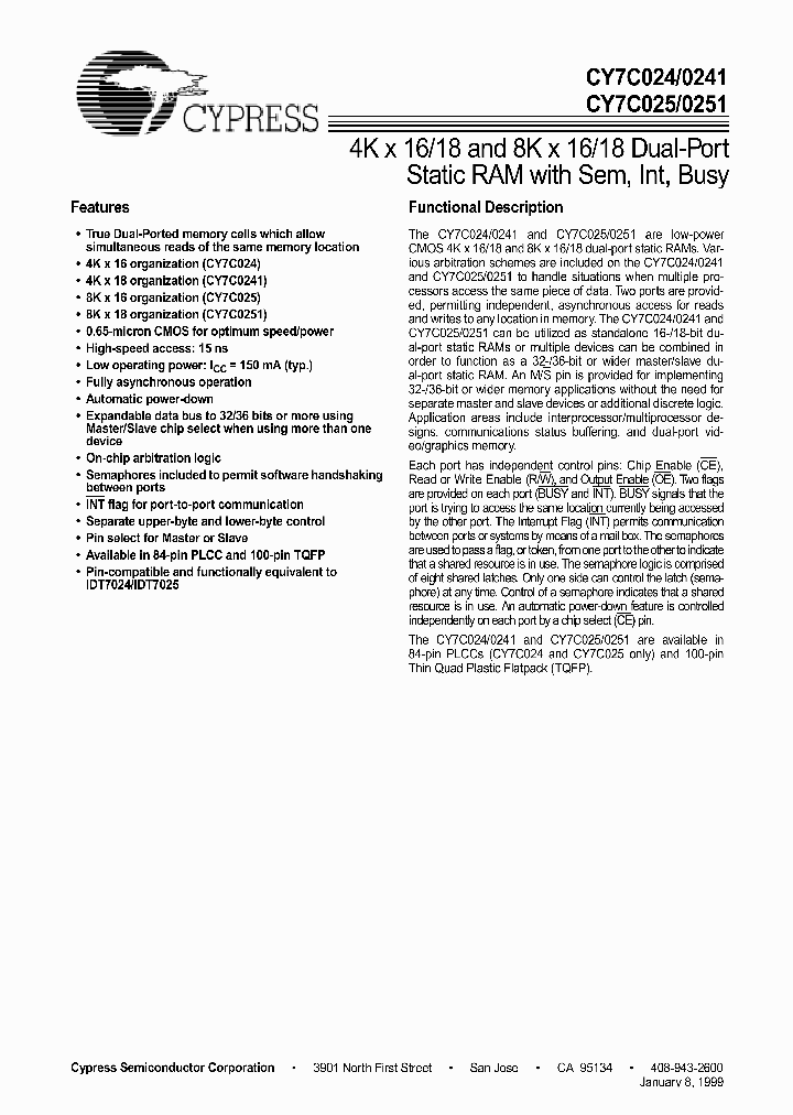 CY7C0241_286931.PDF Datasheet