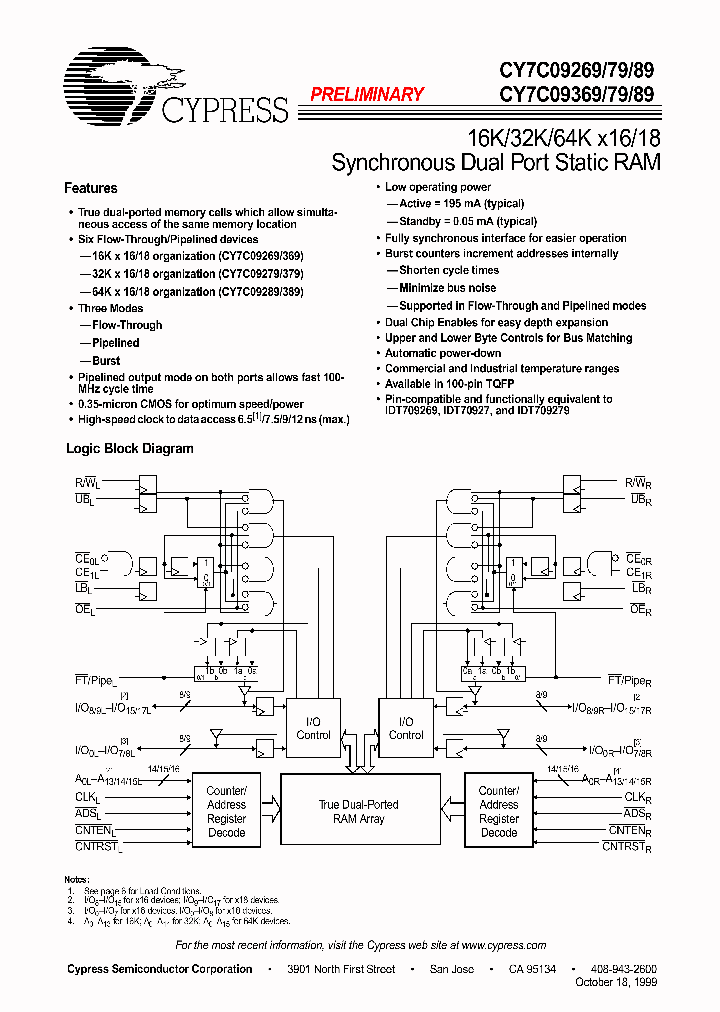 CY7C09269_275228.PDF Datasheet