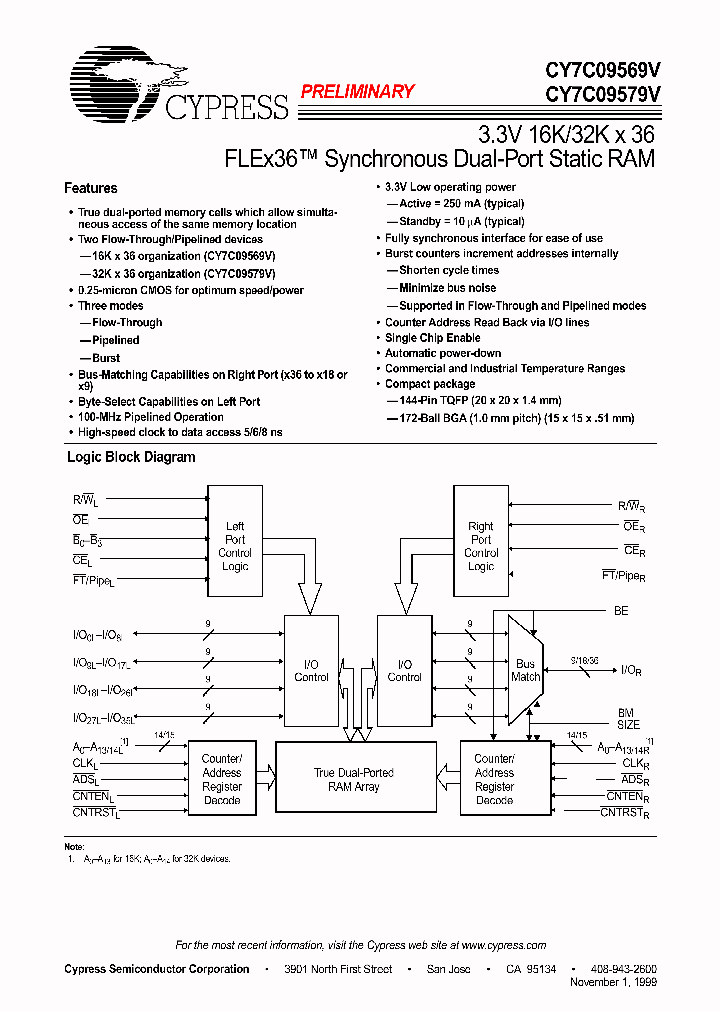 CY7C09579V_275312.PDF Datasheet