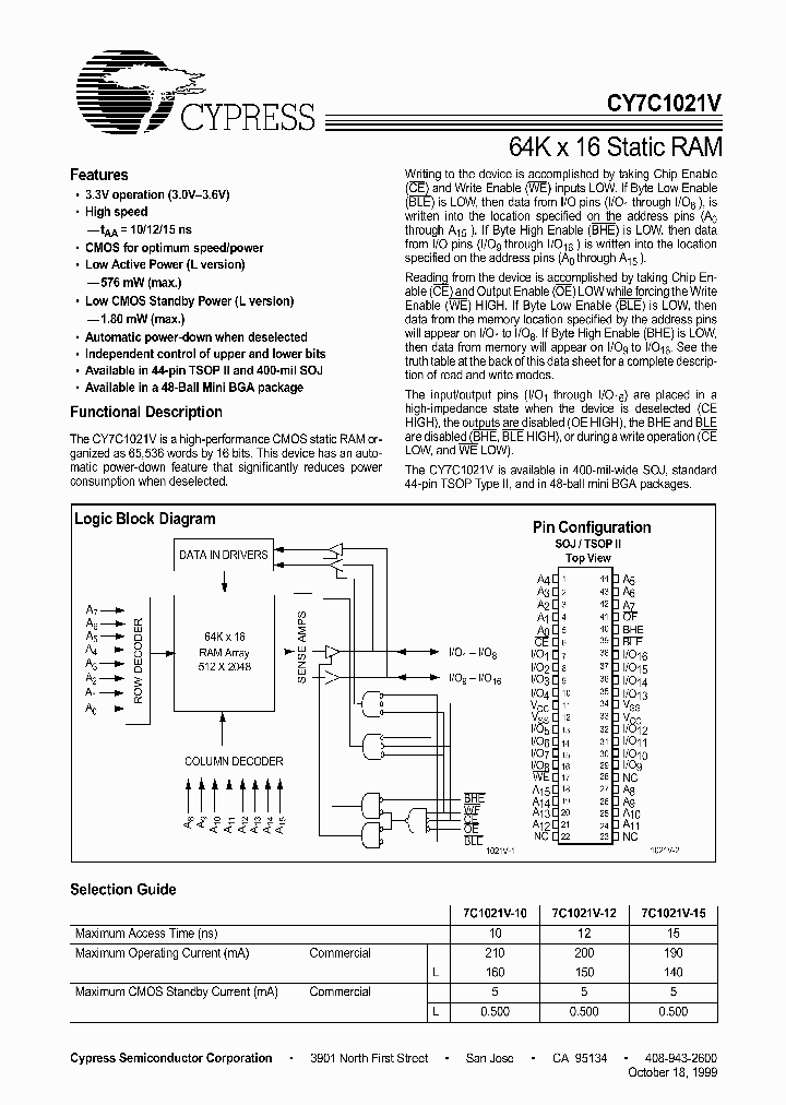 CY7C1021V_278146.PDF Datasheet