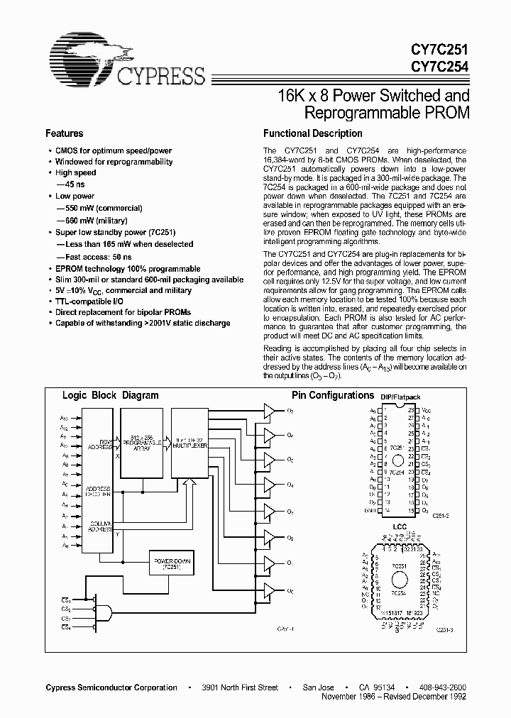 CY7C251_281224.PDF Datasheet