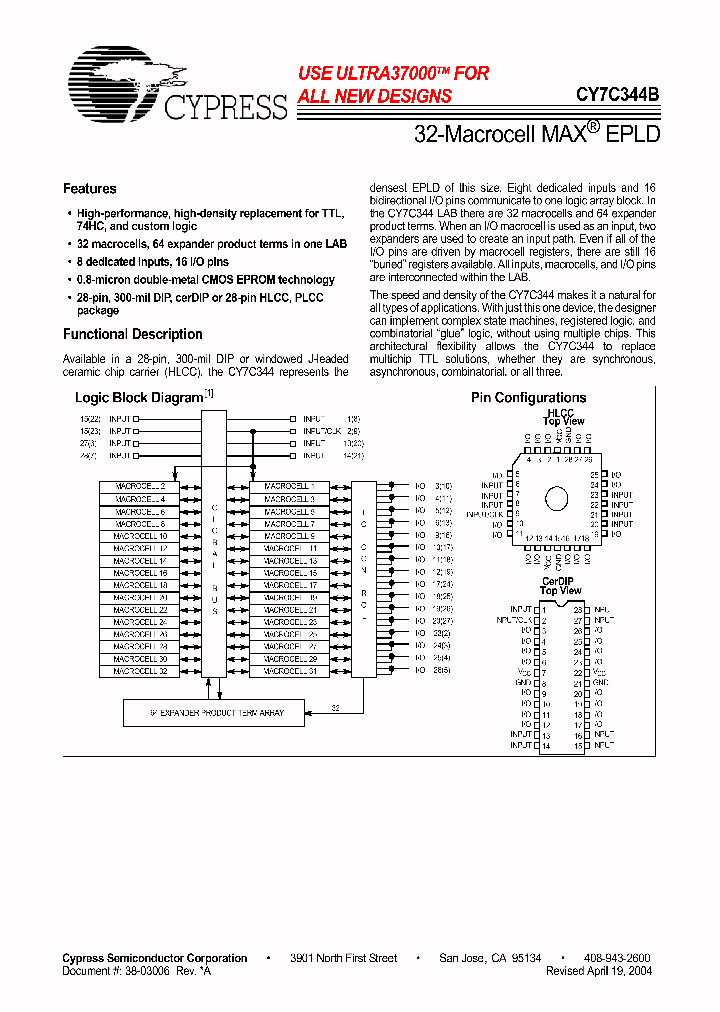 CY7C344-25_253489.PDF Datasheet