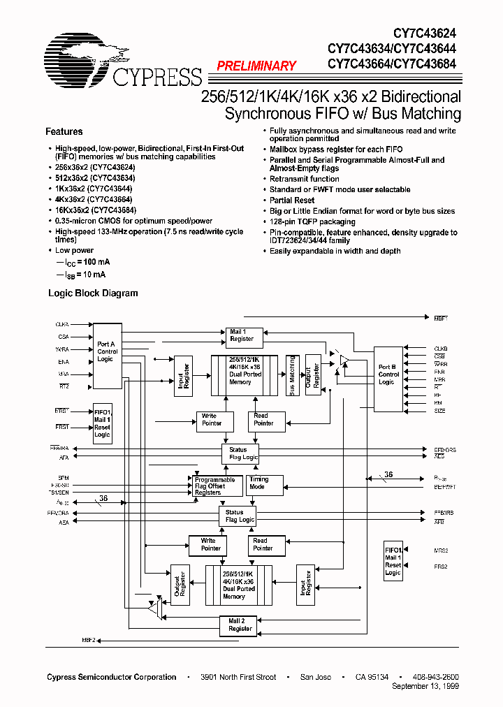 CY7C43634_200171.PDF Datasheet