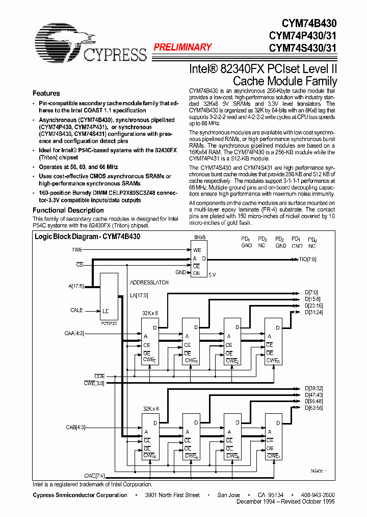 CYM74B430_269400.PDF Datasheet