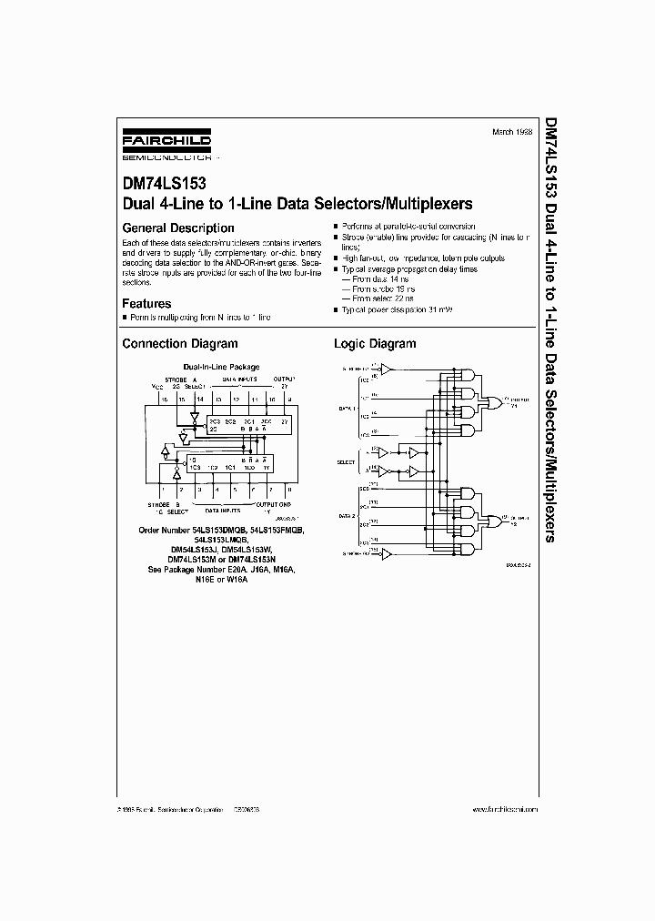 DM74LS153N_200903.PDF Datasheet
