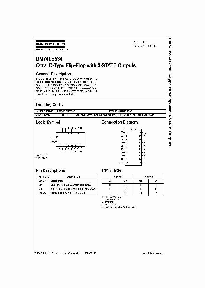DM74LS534_257237.PDF Datasheet