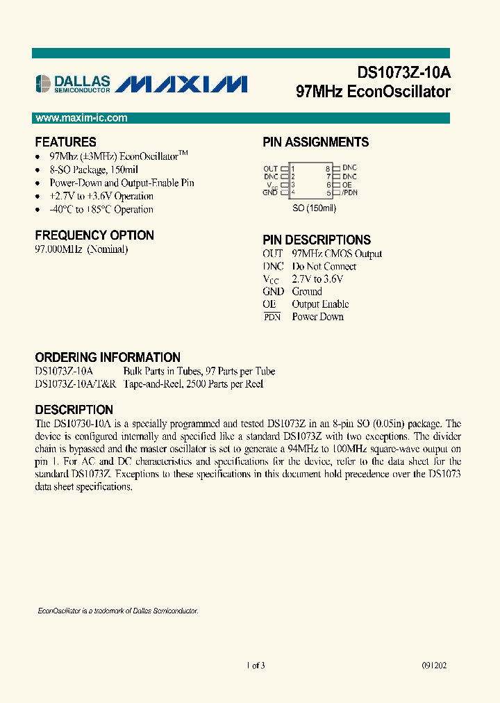 DS1073Z-10A_276721.PDF Datasheet