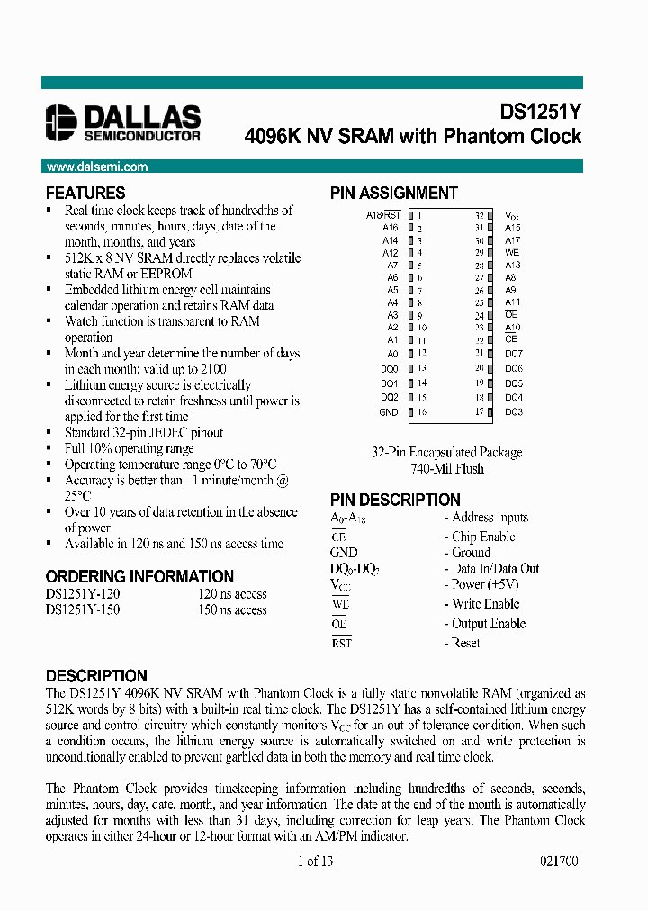 DS1251Y_257054.PDF Datasheet