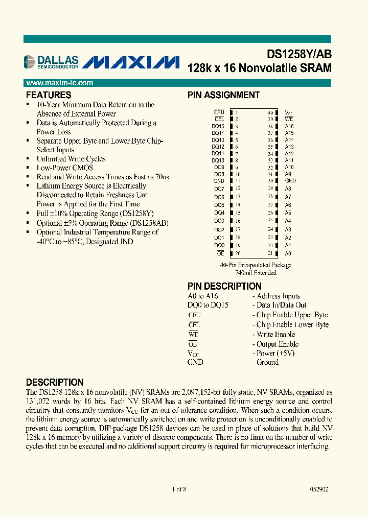 DS1258Y_240916.PDF Datasheet