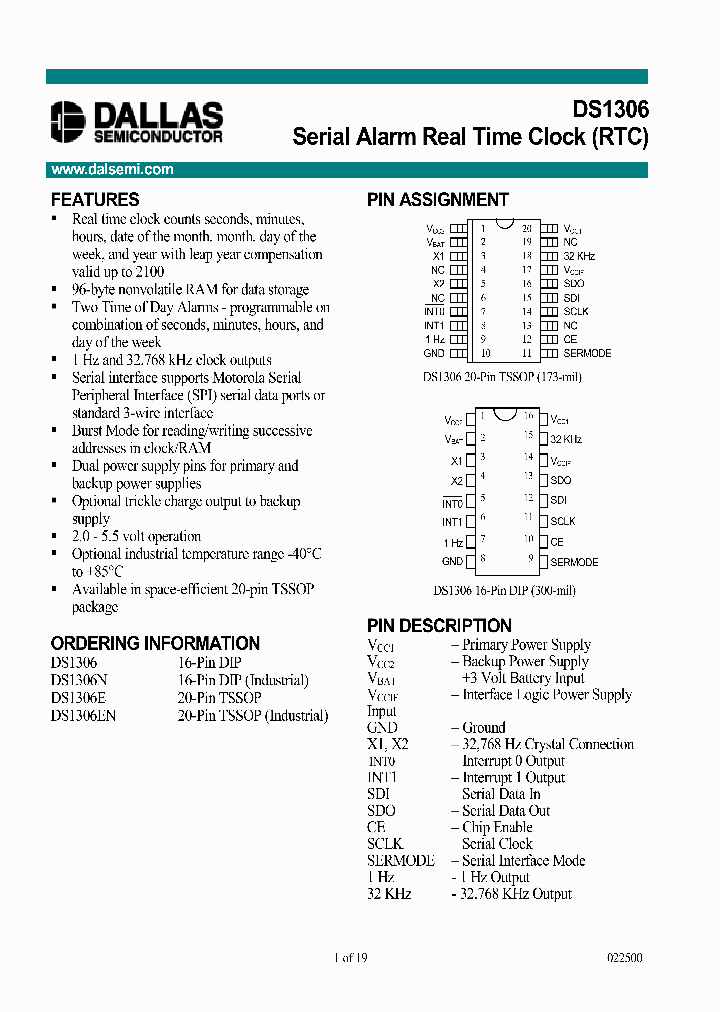 DS1306_279964.PDF Datasheet