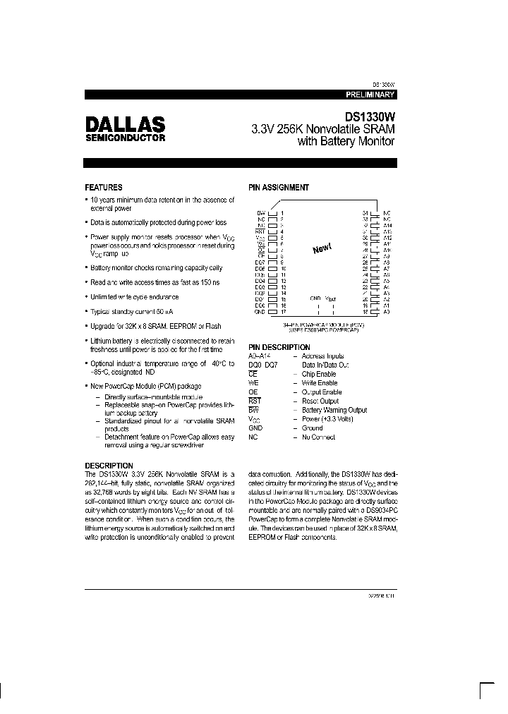 DS1330W_278985.PDF Datasheet
