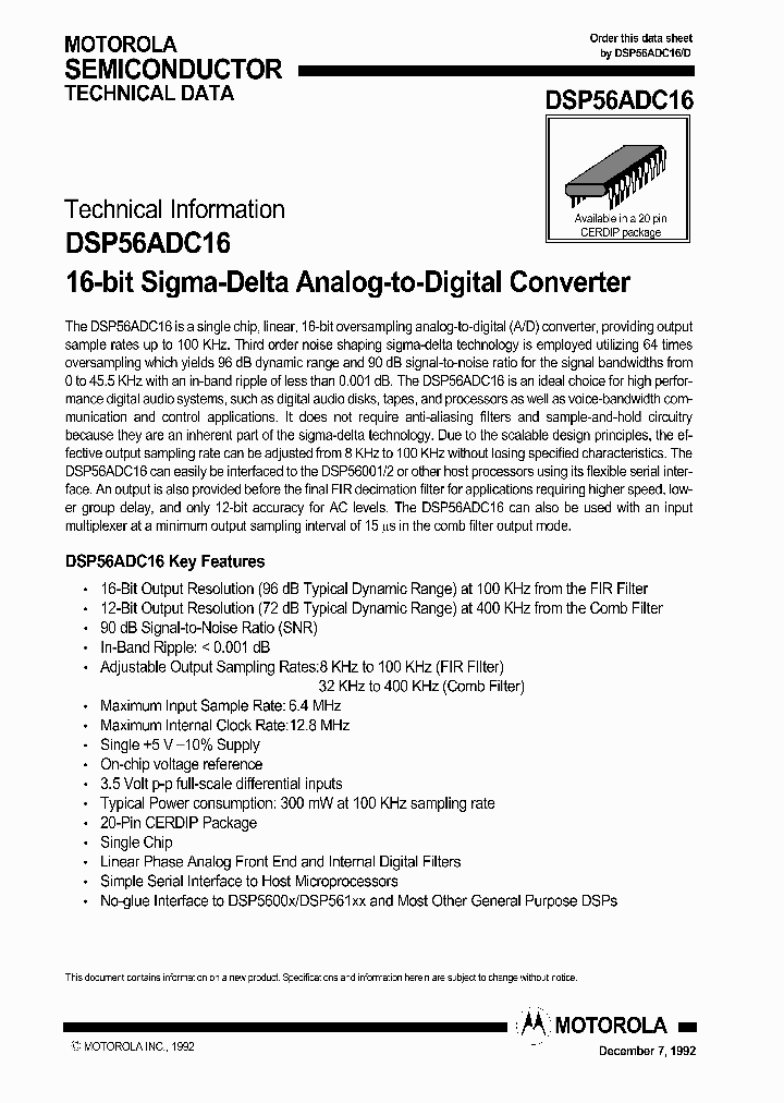 DSP56ADC16S_221152.PDF Datasheet