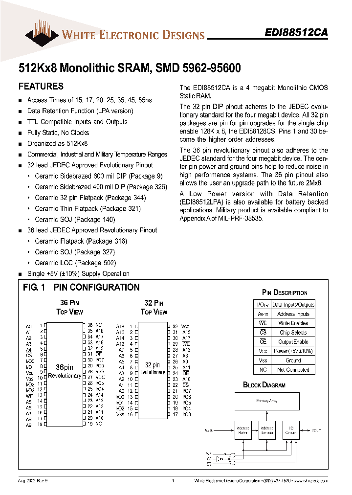 EDI88512CALPA-B32_201103.PDF Datasheet
