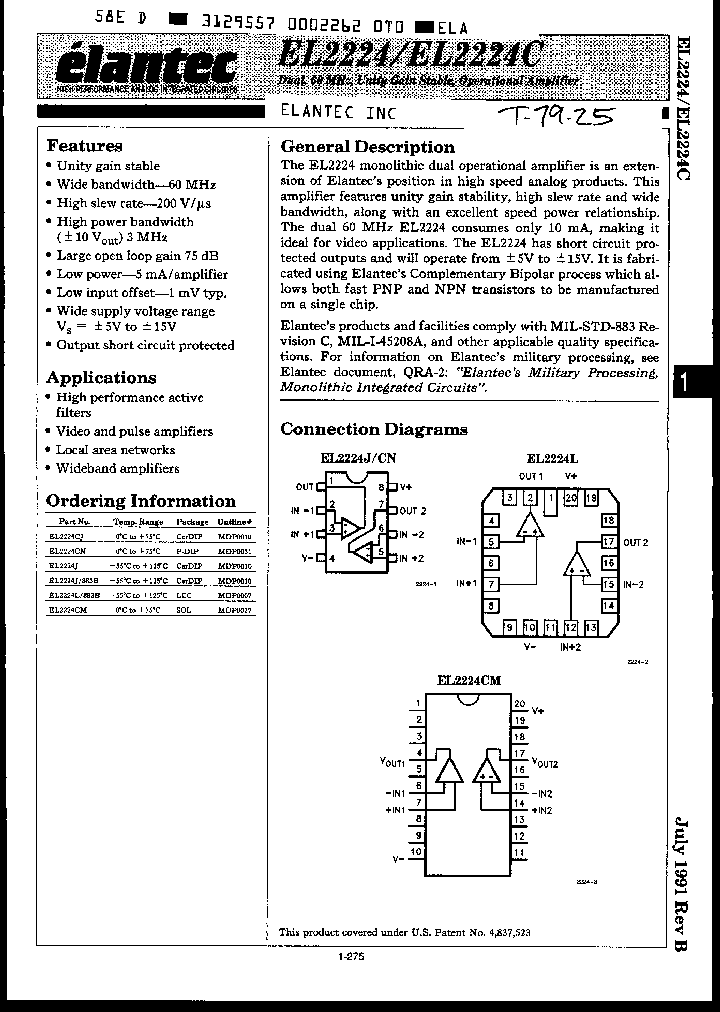 EL2242J_200684.PDF Datasheet