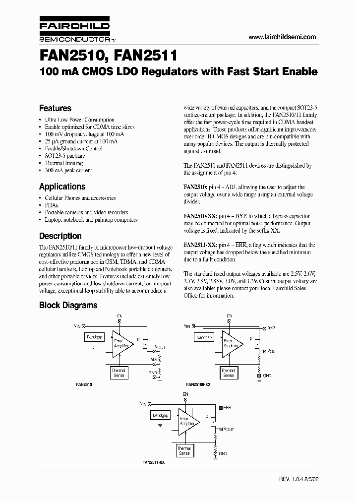 FAN2510_285860.PDF Datasheet