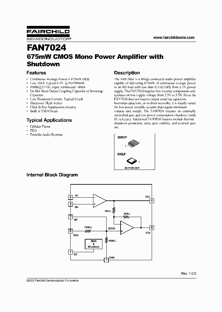 FAN7024_258149.PDF Datasheet