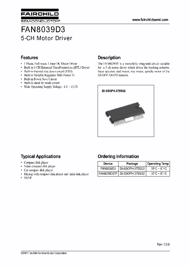 FAN8039D3_283559.PDF Datasheet