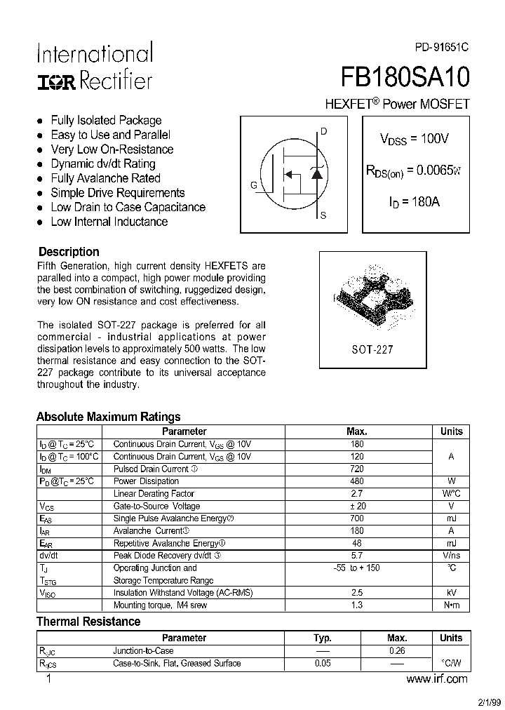 FB180SA10_274942.PDF Datasheet